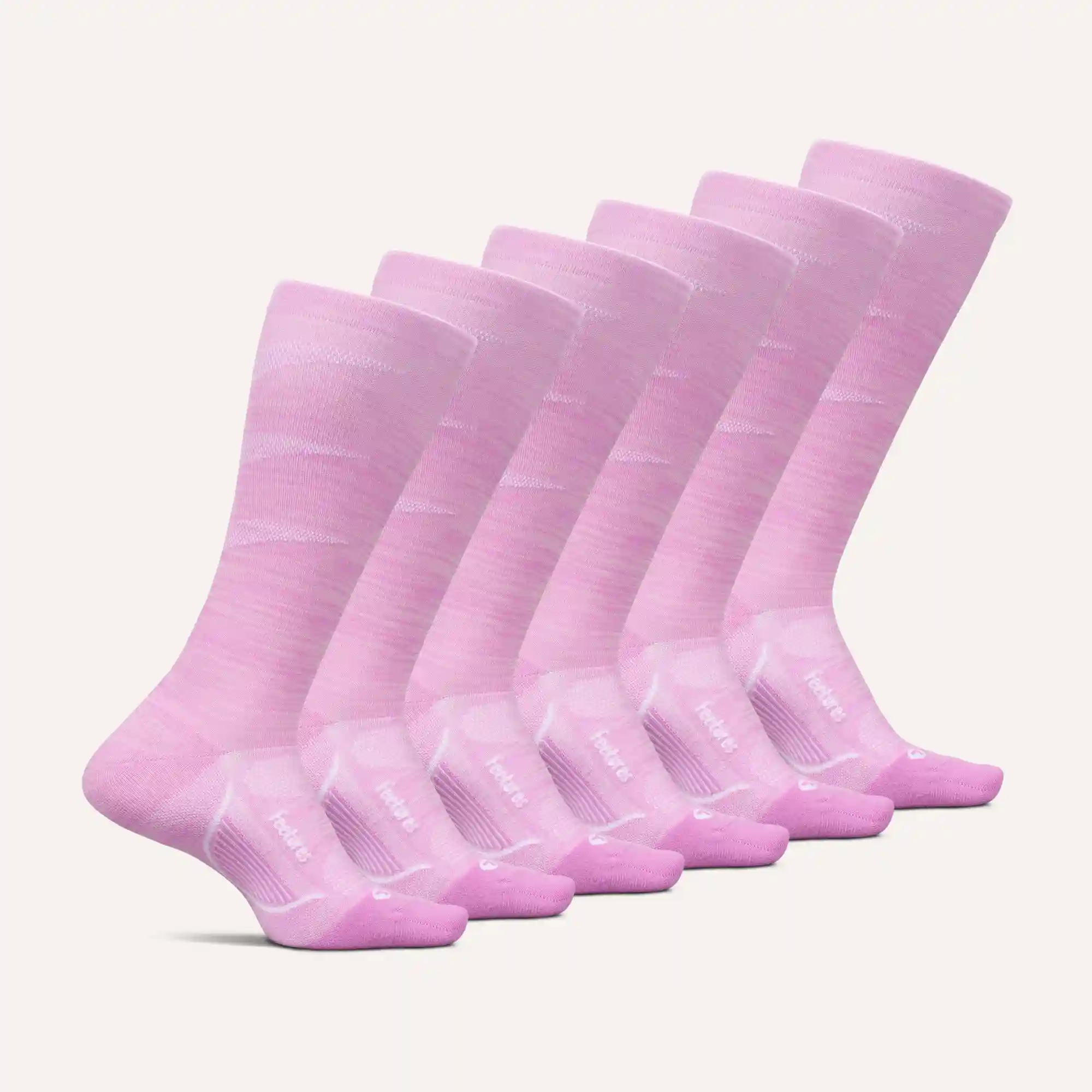 Alternative view of Active Graduated Compression Light Cushion Knee High 6 Pack