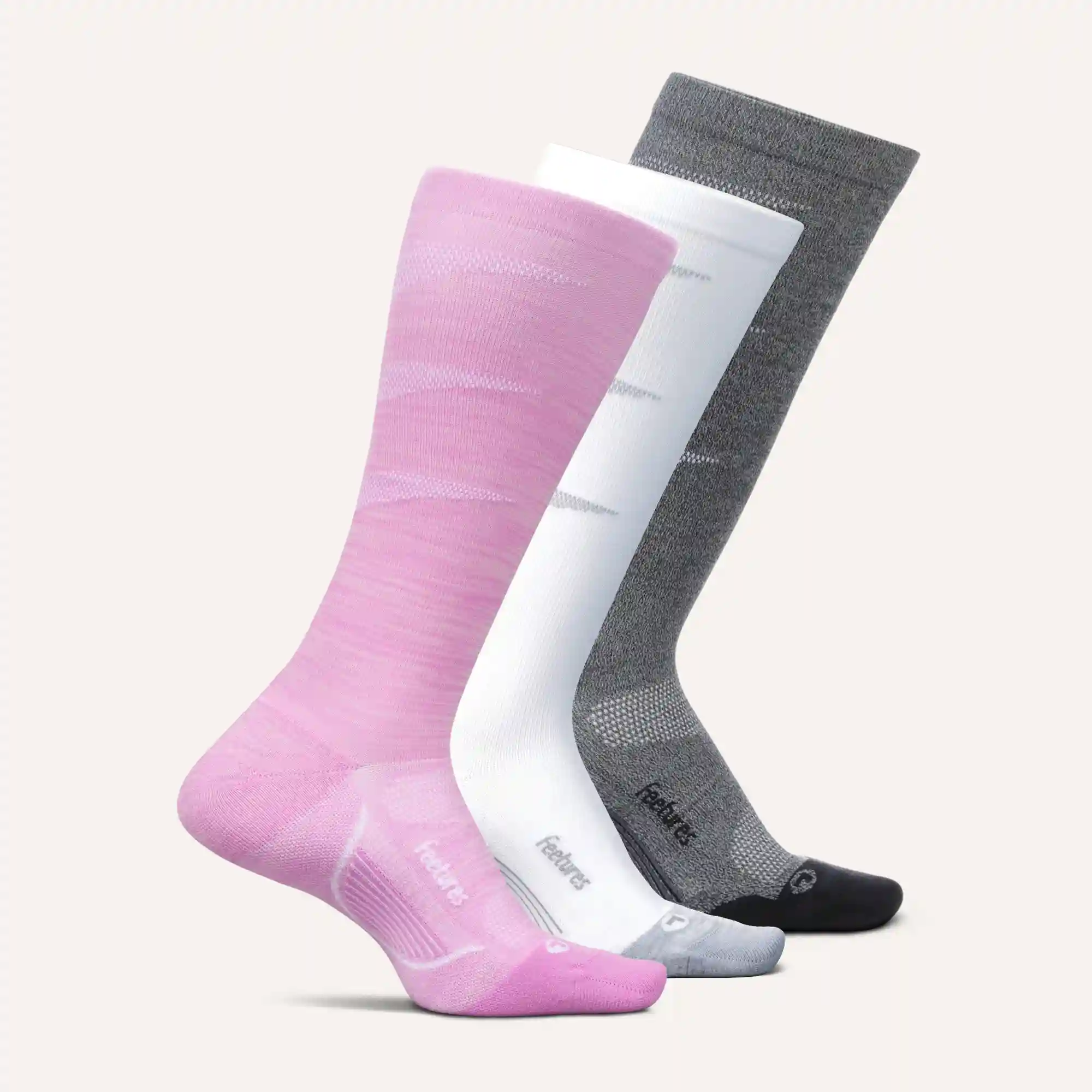 Alternative view of Active Graduated Compression Light Cushion Knee High 3 Pack
