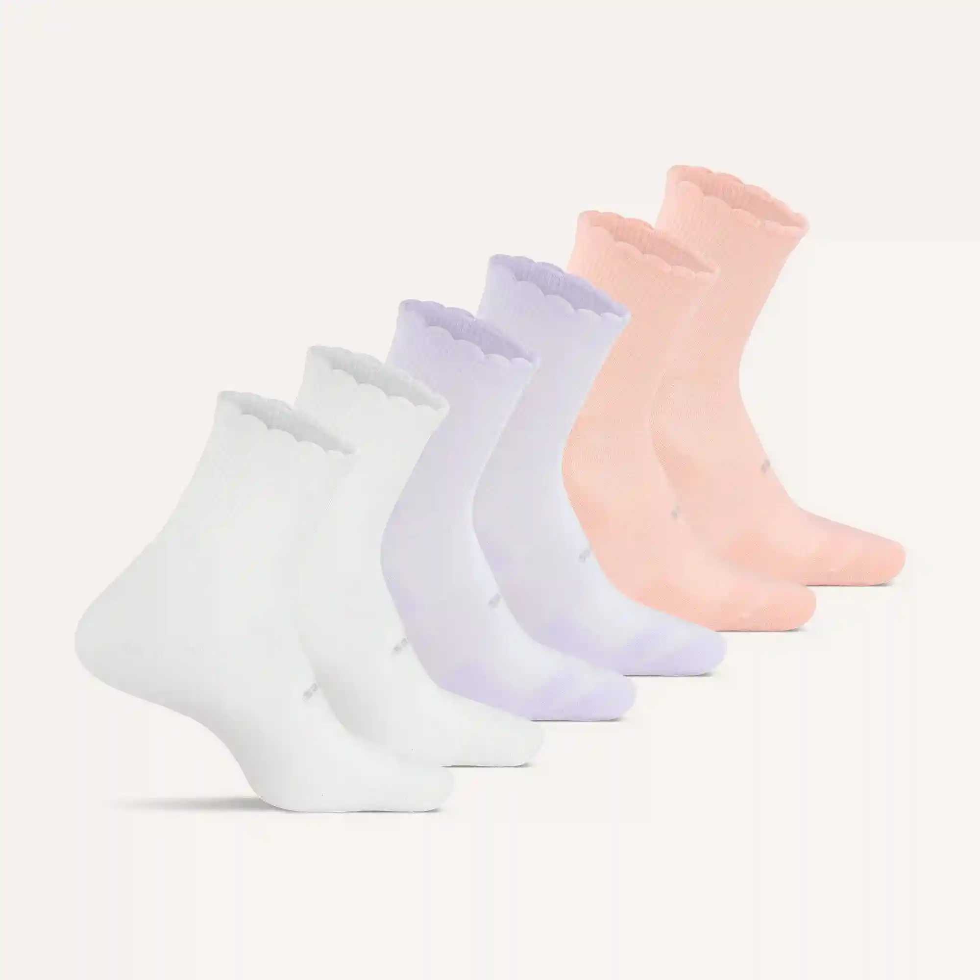 High Performance Max Cushion Quarter Tall Scallop 6 Pack