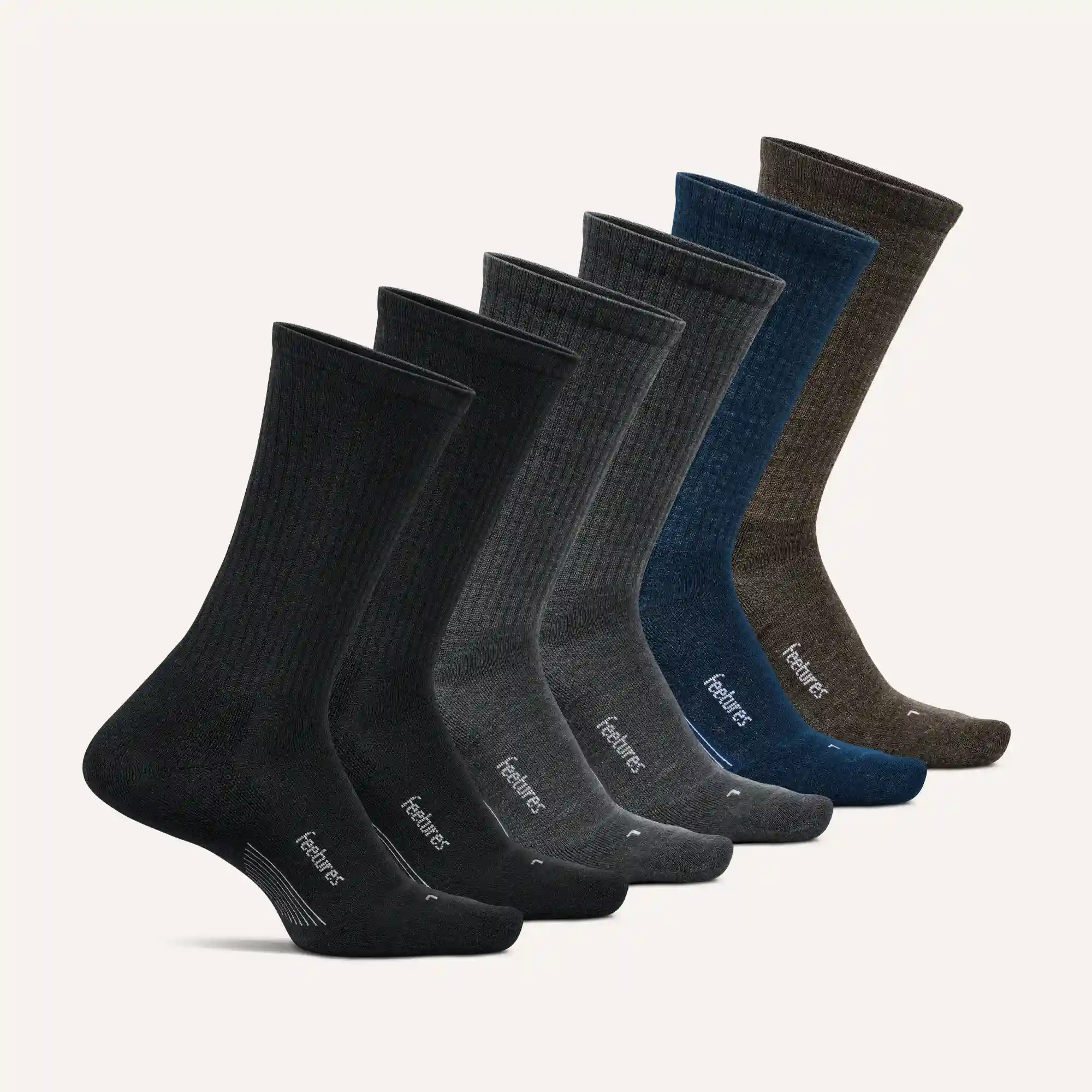 Merino 10 Max Cushion Crew 6 Pack